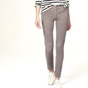 Lucky Brand Brooke Skinny Corduroy Pants Gray Size 8/29